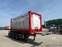 Van Hool 20FT/30FT ADR CHASSIS + 20FT TANKCONTAINER 25.0...