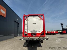 Van Hool 20FT/30FT ADR CHASSIS + 20FT TANKCONTAINER 25.0...