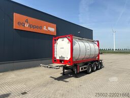 Van Hool 20FT/30FT ADR CHASSIS + 20FT TANKCONTAINER 25.0...