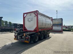 Van Hool 20FT/30FT ADR CHASSIS + 20FT TANKCONTAINER 25.0...
