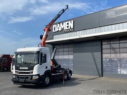 Scania P340 P340 XT Atlas 96.3E - A3L laadkraan + VDL ...