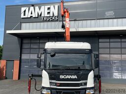 Scania P340 P340 XT Atlas 96.3E - A3L laadkraan + VDL ...