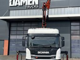 Scania P340 P340 XT Atlas 96.3E - A3L laadkraan + VDL ...