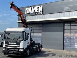 Scania P340 P340 XT Atlas 96.3E - A3L laadkraan + VDL ...
