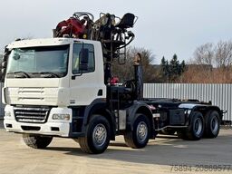 DAF CF 85.430 * ABROLLKIPPER + JONSERED J1320 Z /8x4