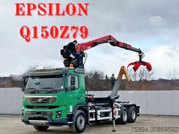 VOLVO FMX 460 * Abrollkipper + EPSILON Q150Z79 * 6x4