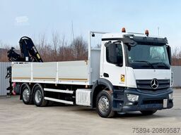 MERCEDES-BENZ ANTOS 2545* HIAB 144 BS - 2 HIDUO /FUNK
