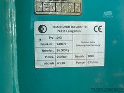 DAF CF CF 530 6x4 DAUTEL 3-S-Kipper Bordmatic Retard