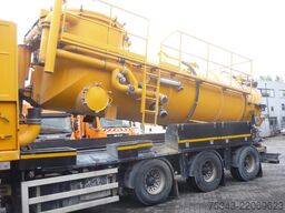 Renders ROC 16.30 Droge stoffen oplegger Met DAF XF