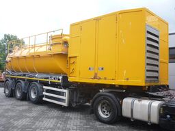 DAF XF 410 ROC 16.30 Droge stoffen oplegger