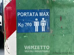 Iveco EUROCARGO 75E12 gru piattaforma cassone