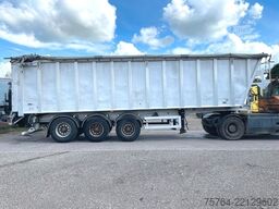 BENALU ca. 48m³ Kippauflieger / ganz aus Alu / Kombitür