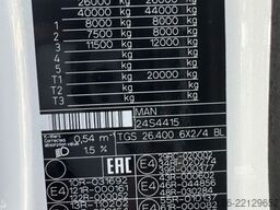 MAN TGS 26.400 BL/Meiller-AK16-Funk-6x2-Vorlauf-Lenk
