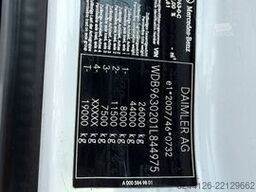 MERCEDES-BENZ Actros 2543/PalfingerPK20001 K/Funk/Faltbar/Lenk