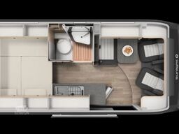 Sunlight Camper Van Cliff 600 Schlafdach