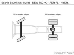 Scania S500 NGS 4x2NB - NEW TACHO - ADR FL - HYDRAULIC...