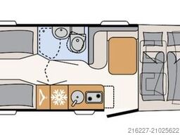 DETHLEFFS Globebus I 6 AB NOVEMBER 25+EINZELBETTEN