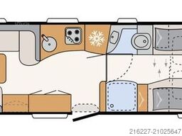DETHLEFFS Alpa A 7820-2 RUNDSITZGRUPPE+EINZELBETTEN