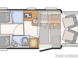 DETHLEFFS Just Camp T 7052 EB Active Sondermodell mit Einz