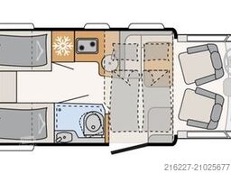 DETHLEFFS Just Camp T 6812 EB Active Automatikgetriebe