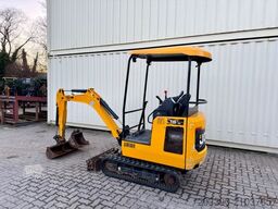 JCB 16C-1 /2022 BJ/ 969 H / verbr. Laufwerk/2xLöffel