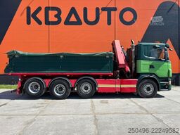 Scania G 480 8x2/4 HMF 2620K YEAR 2018 / BOX L=5414 mm