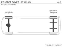 PEUGEOT BOXER - 97 183 KM