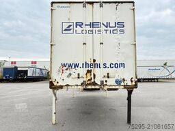 Krone 730 ALU BDF Koffer Brücke Container Textilblech