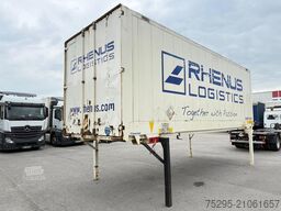 Krone 730 ALU BDF Koffer Brücke Container Textilblech