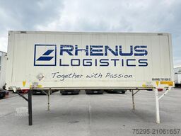 Krone 730 ALU BDF Koffer Brücke Container Textilblech