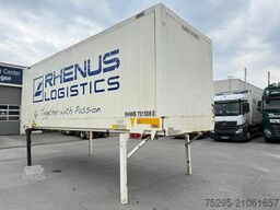 Krone 730 ALU BDF Koffer Brücke Container Textilblech