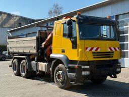 IVECO Stralis AT260T44 6x4 Kipper Kran Pakfinger 16052