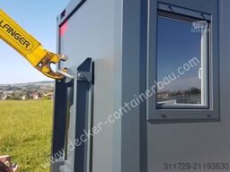 Decker Containerbau Kombicontainer auf ABR,20 ft halb Büro