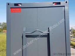 Decker Containerbau Kombicontainer auf ABR,20 ft halb Büro