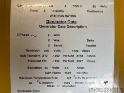 CAT 3512 - 1250 kVA Used Generator - DPX-12662