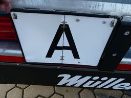 MÜLLER-MITTELTAL 18 t. Kombi Abroller Absetzer Tieflader, Luft