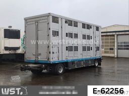 MENKE-JANZEN Viehanhänger 3 Stock Hubdach Aggregat