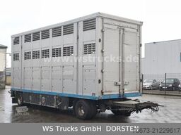 MENKE-JANZEN Viehanhänger 3 Stock Hubdach Aggregat