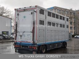 MENKE-JANZEN Viehanhänger 3 Stock Hubdach Aggregat