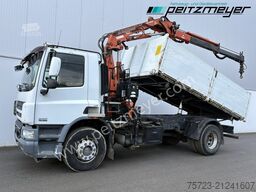 DAF CF 75 FA 360 Meiller + Terex TLC 105