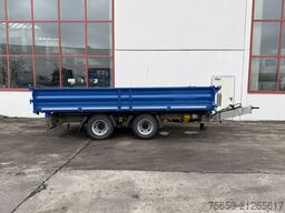  18 k  18 t Tandemkipper- Tieflader, BreitbereiftWenig Benutzt