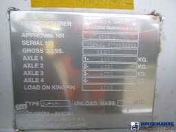 Parcisa Chemical tank inox L4BH 37.5 / 1 comp