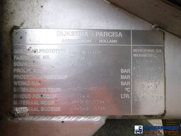 Parcisa Chemical tank inox L4BH 37.5 / 1 comp