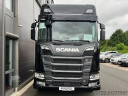 Scania R590 6x4 BL Plattform / Kran TAJFUN LIV L150Z