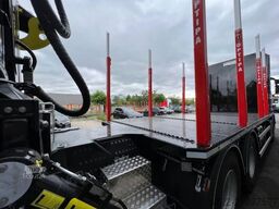 Scania R590 6x4 BL Plattform / Kran TAJFUN LIV L150Z