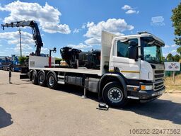 Scania P410 8x4 TRIDEM + CRANE HIAB 244 EP-4 HIDUO - R...