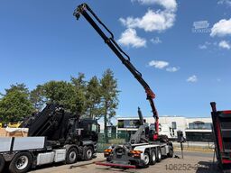 Volvo FMX 500 8x4 TRIDEM HOOKLIFT + CRANE HMF 2320 K4...
