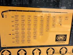 Volvo FMX 500 8x4 TRIDEM HOOKLIFT + CRANE HMF 2320 K4...