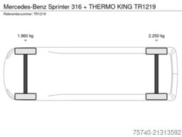 Mercedes-Benz Sprinter 316 + THERMO KING