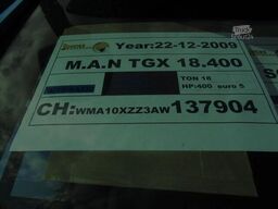 MAN TGA 18.400 + combi + lift + euro 5 + 2.70